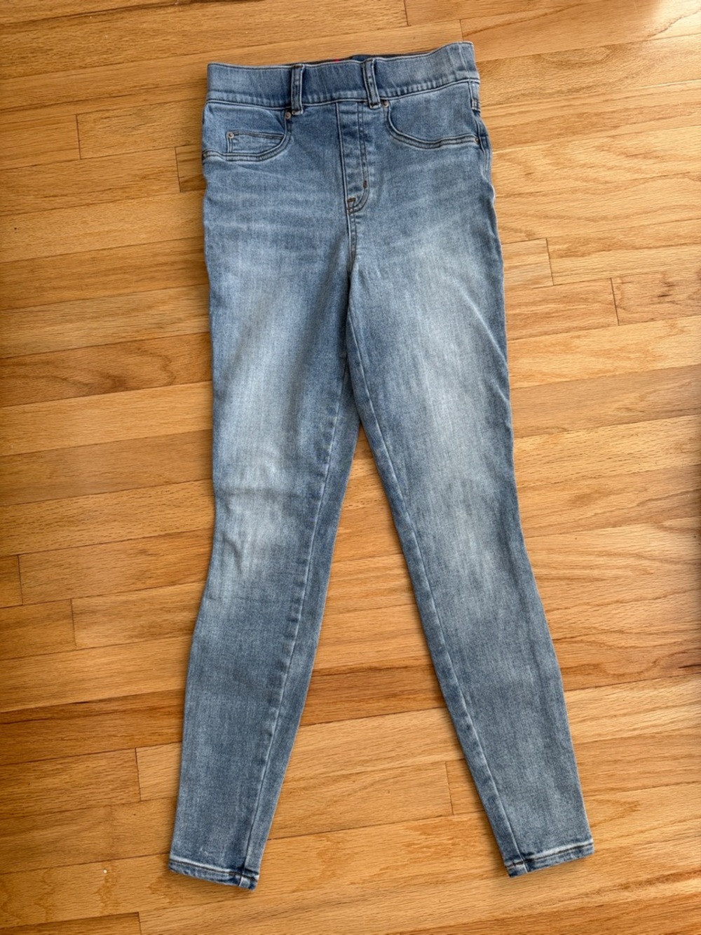 Spanx Light Blue Skinny Jeans